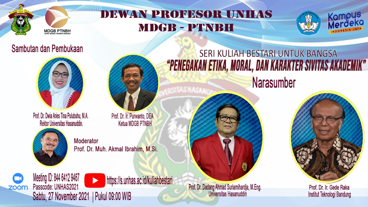 Read more about the article Seri Kuliah Bestari Dewan Profesor