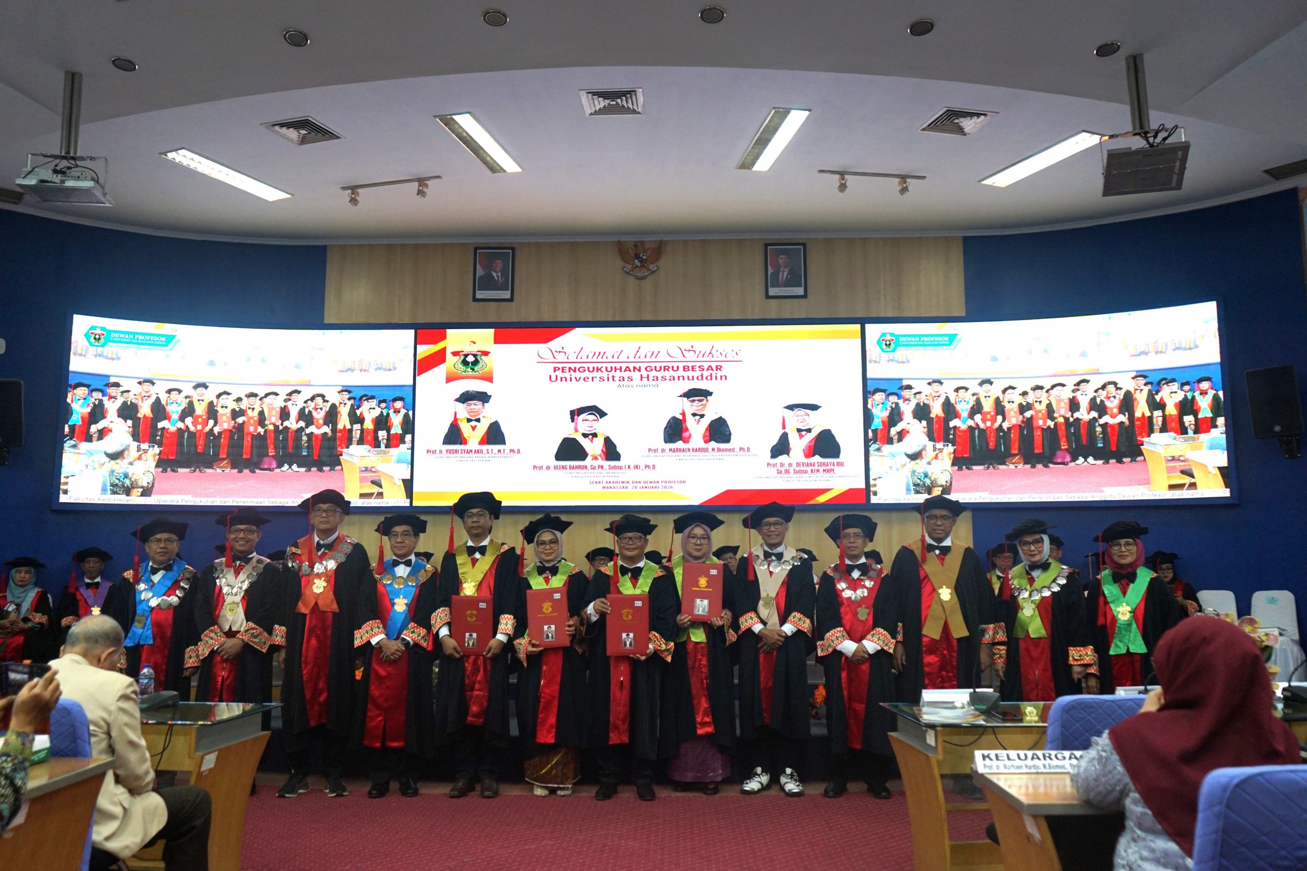 Read more about the article Rapat Paripurna Senat Akademik Universitas Hasanuddin Dalam Rangka Pidato Pengukuhan dan Penerimaan sebagai Anggota Dewan Profesor Universitas Hasanuddin