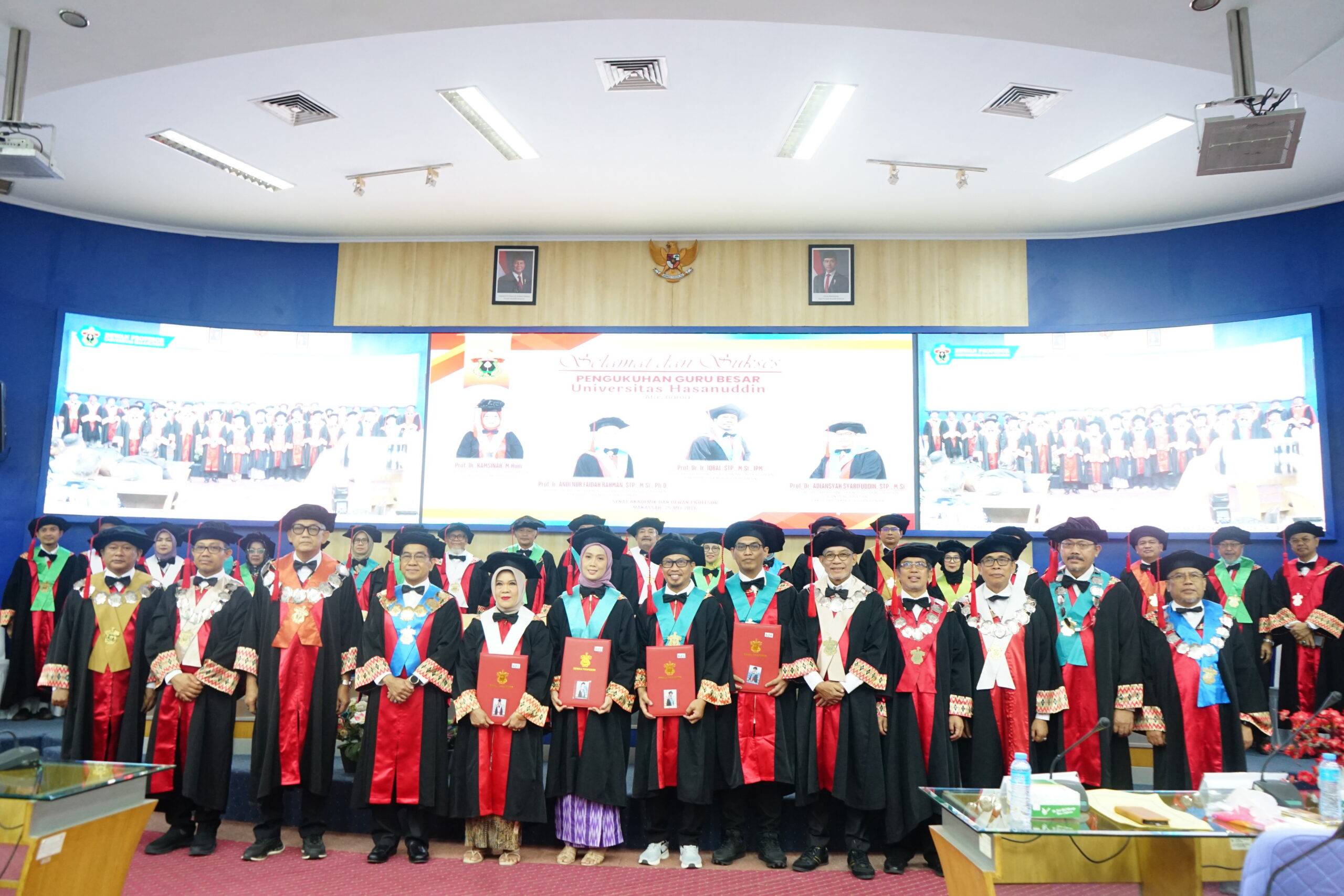You are currently viewing Rapat Paripurna Senat Akademik Universitas Hasanuddin Dalam Rangka Pidato Pengukuhan dan Penerimaan sebagai Anggota Dewan Profesor Universitas Hasanuddin