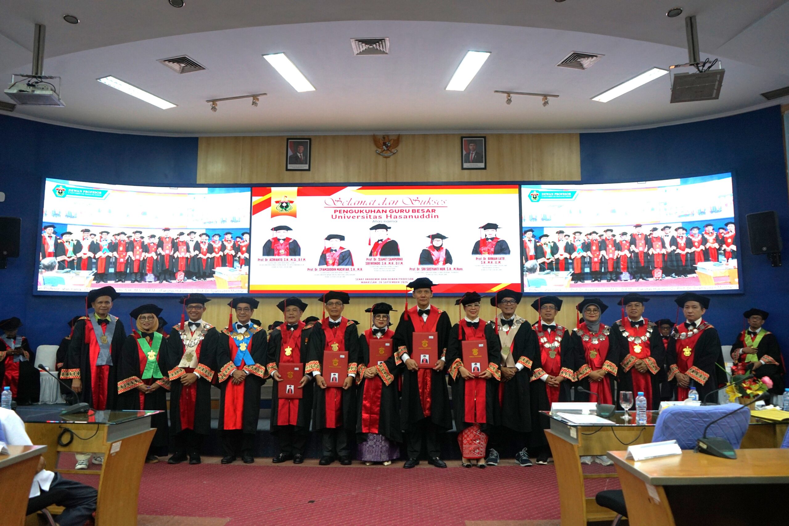 You are currently viewing Rapat Paripurna Senat Akademik Universitas Hasanuddin Dalam Rangka Pidato Pengukuhan dan Penerimaan sebagai Anggota Dewan Profesor Universitas Hasanuddin